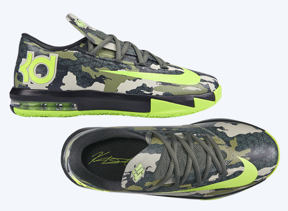 Nike Kd 6 Gs Camo Release Date