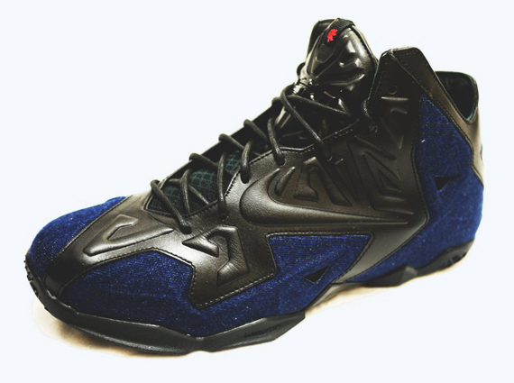 Nike LeBron 11 EXT Goes "James Dean" with Denim and Leather