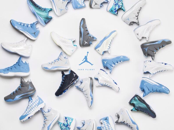 NIKEiD Jordan Super.Fly 2 and CP3.VII for UNC Senior Night