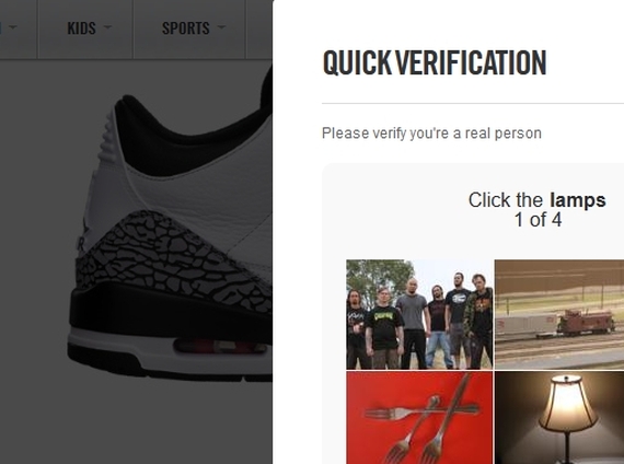 Nikestore Verification Photo