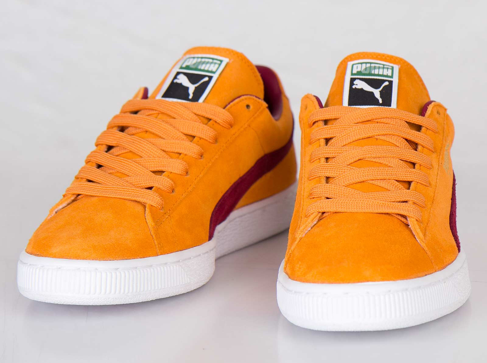 Puma Suede Classic Bright Marigold Pomegranate 03