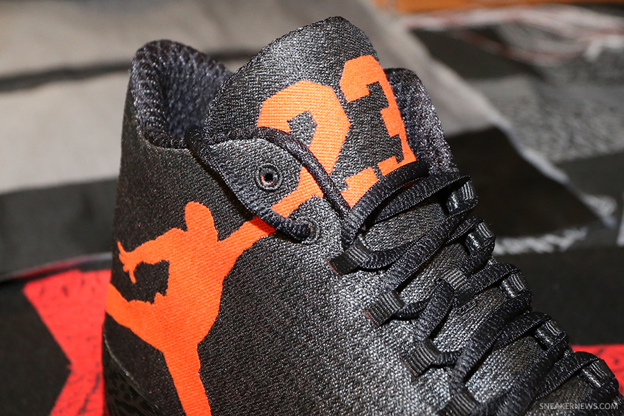 Air Jordan Xx9 Black Team Orange 7