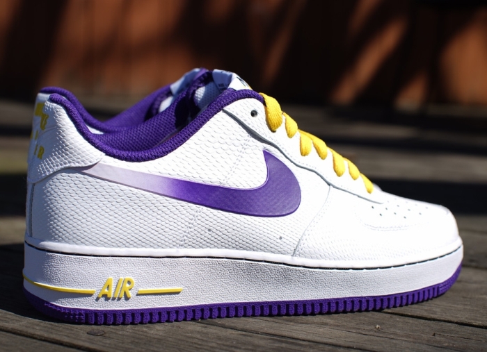Nike Air Force 1 Low Gradient Swoosh Yellow Purple 04