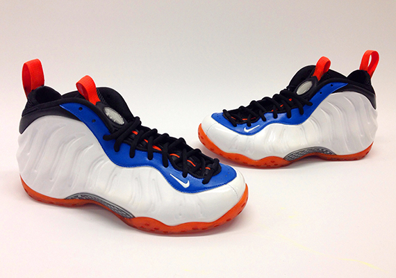 Nike Air Foamposite One "Knicks Home" Customs by Sole Swap