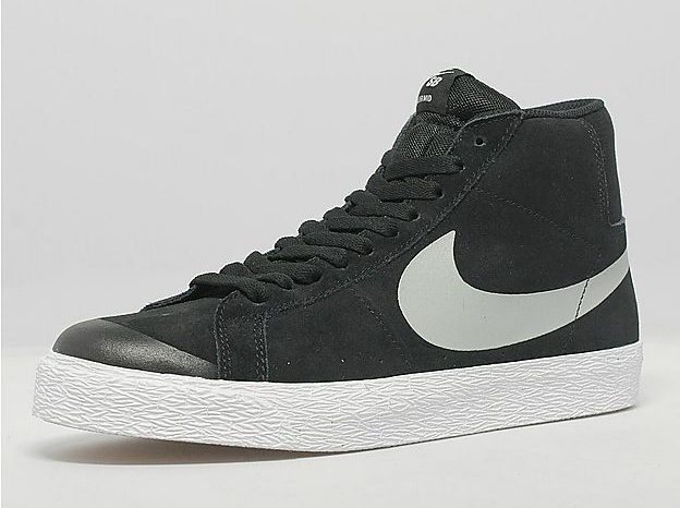 Nike Sb Blazer Se Black White 01