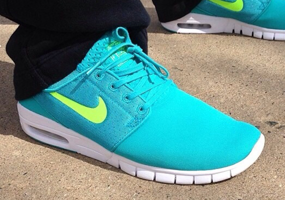 Nike SB Stefan Janoski Max – Teal – Volt