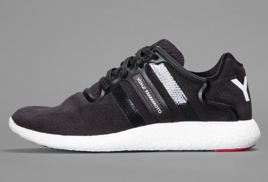 Adidas Y 3 Yohji Boost Black White Red 2