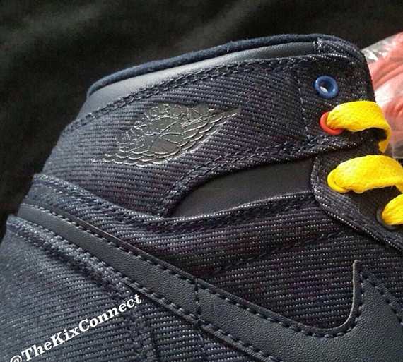 Air Jordan 1 Mid Denim 2