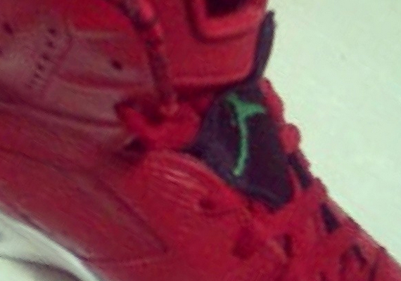 Air Jordan 6 Red Green White