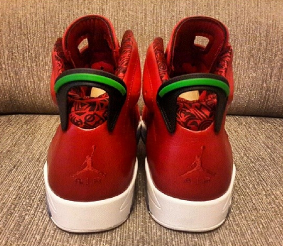 Air Jordan 6 Red Leather 3