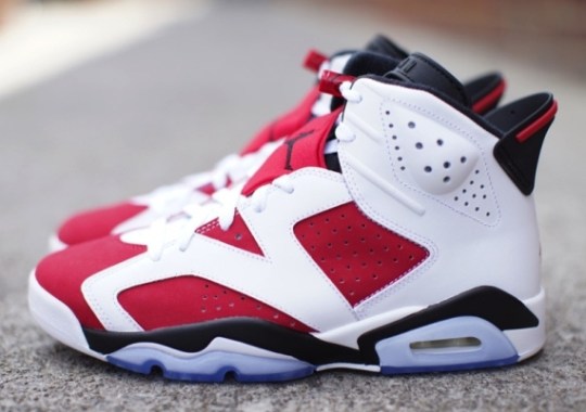 Air Jordan 6 “Carmine” – Release Reminder