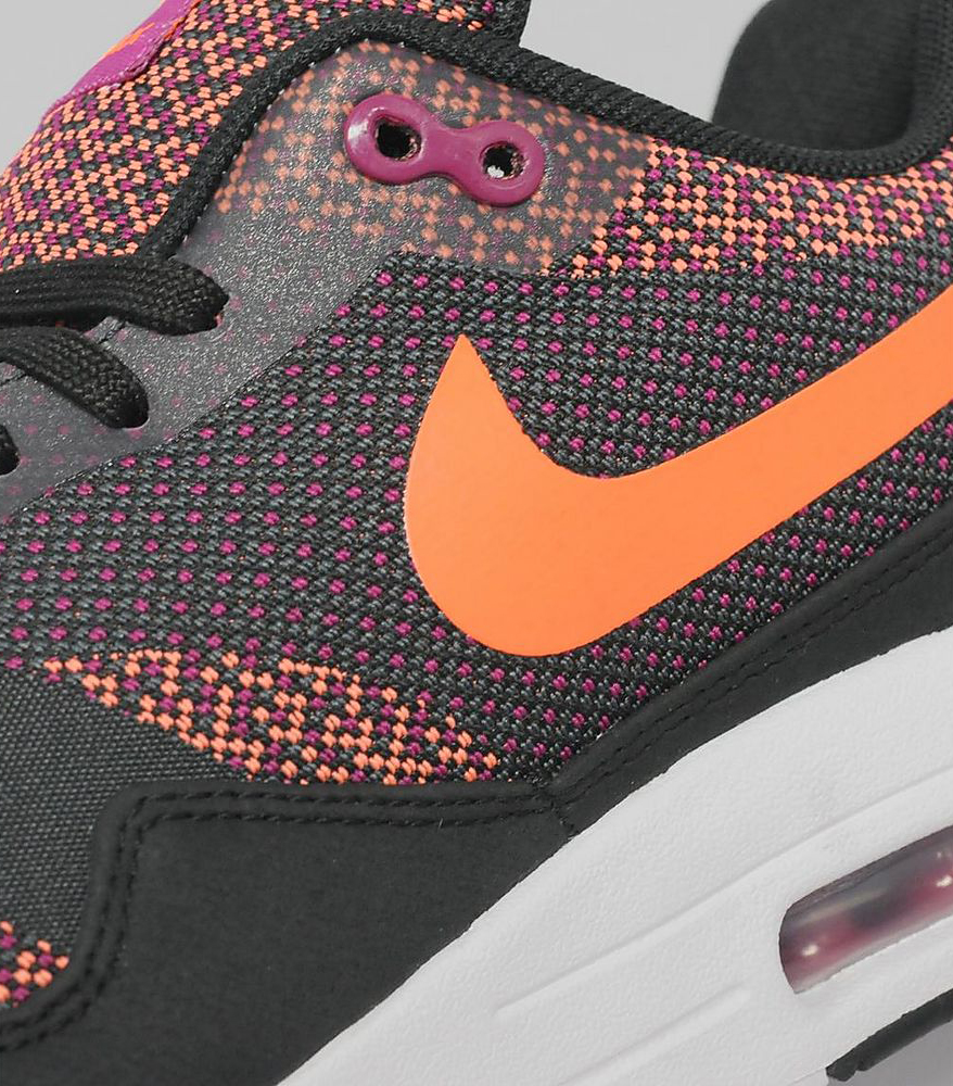 Nike Air Max 1 Jacquard Bright Magenta Total Orange 05