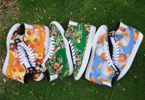 Nike Blazer Mid PRM VNTG QS "Floral Pack"