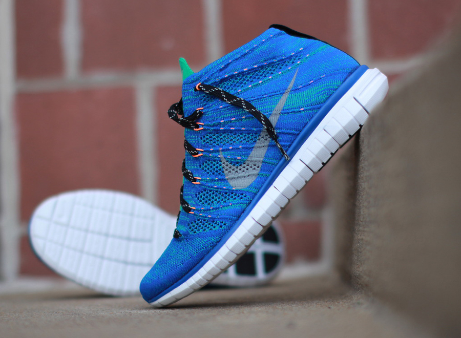 Nike Free Flyknit Chukka Game Royal