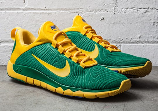 Nike Free Trainer 5.0 NRG – Pine Green – Varsity Maize