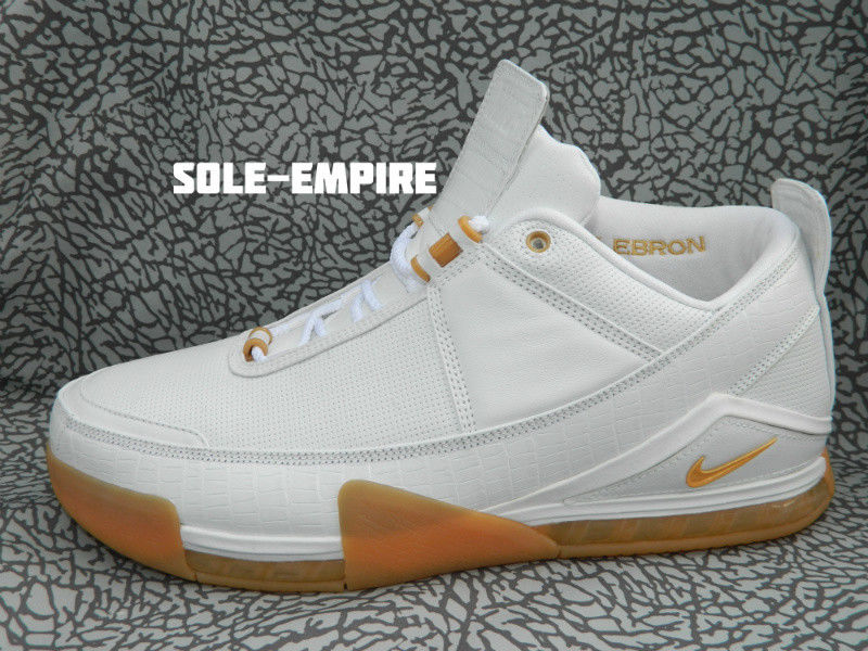 Nike Lebron 2 Low White Gum 10