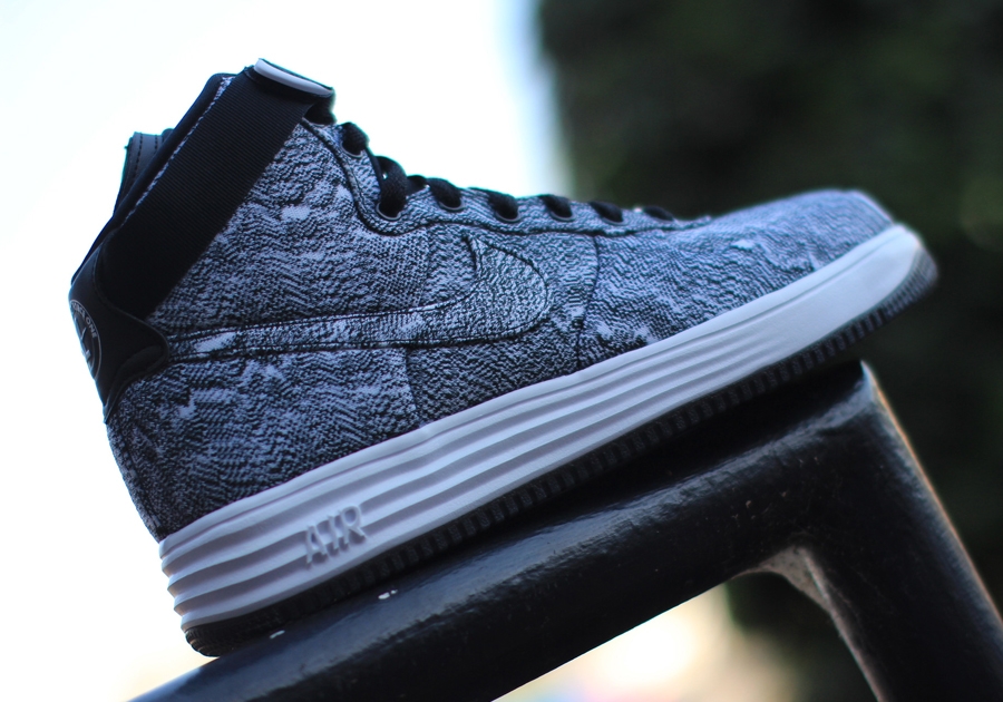 Nike Lunar Force 1 Hi Black White