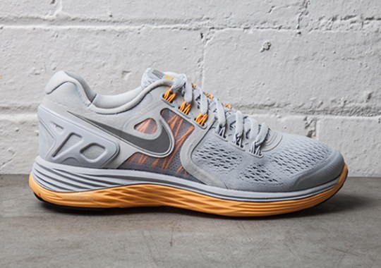 Nike LunarEclipse+ 4 – Pure Platinum – Atomic Mango