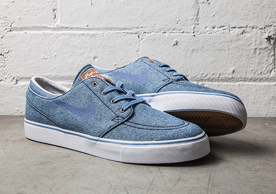 Nike Sb Stefan Janoski Blue Denim 1