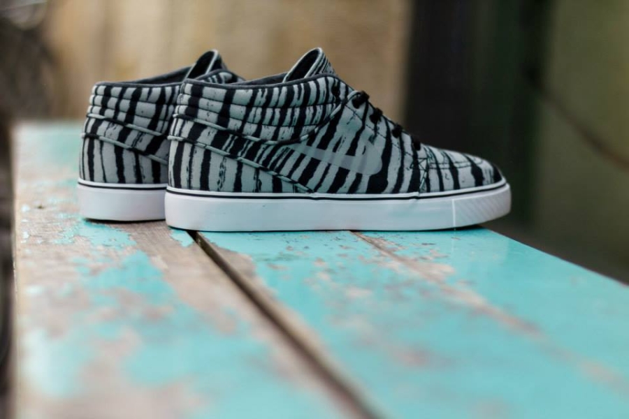 Nike Sb Stefan Janoski Mid Grey Tiger Stripe 04