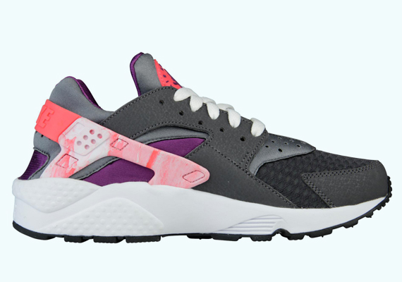 Nike Womens Air Huarache Iron Ore Laser Crimson Purple