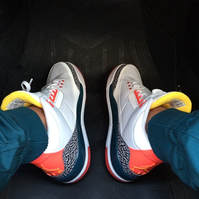 Solefly Air Jordan 3 On Feet