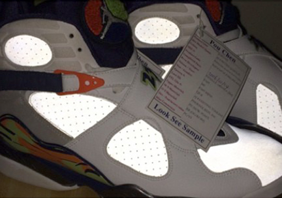 Air Jordan 8 - Unreleased Reflective Sample