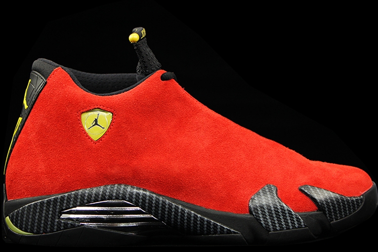 Jordan Xiv Red Suede Ferrari 05
