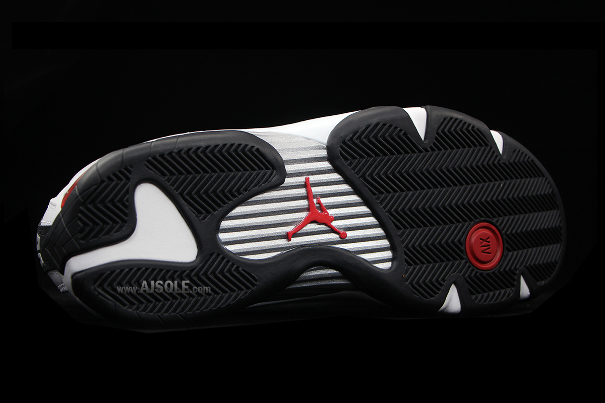 Jordan Xiv White Leather Black Toe 01