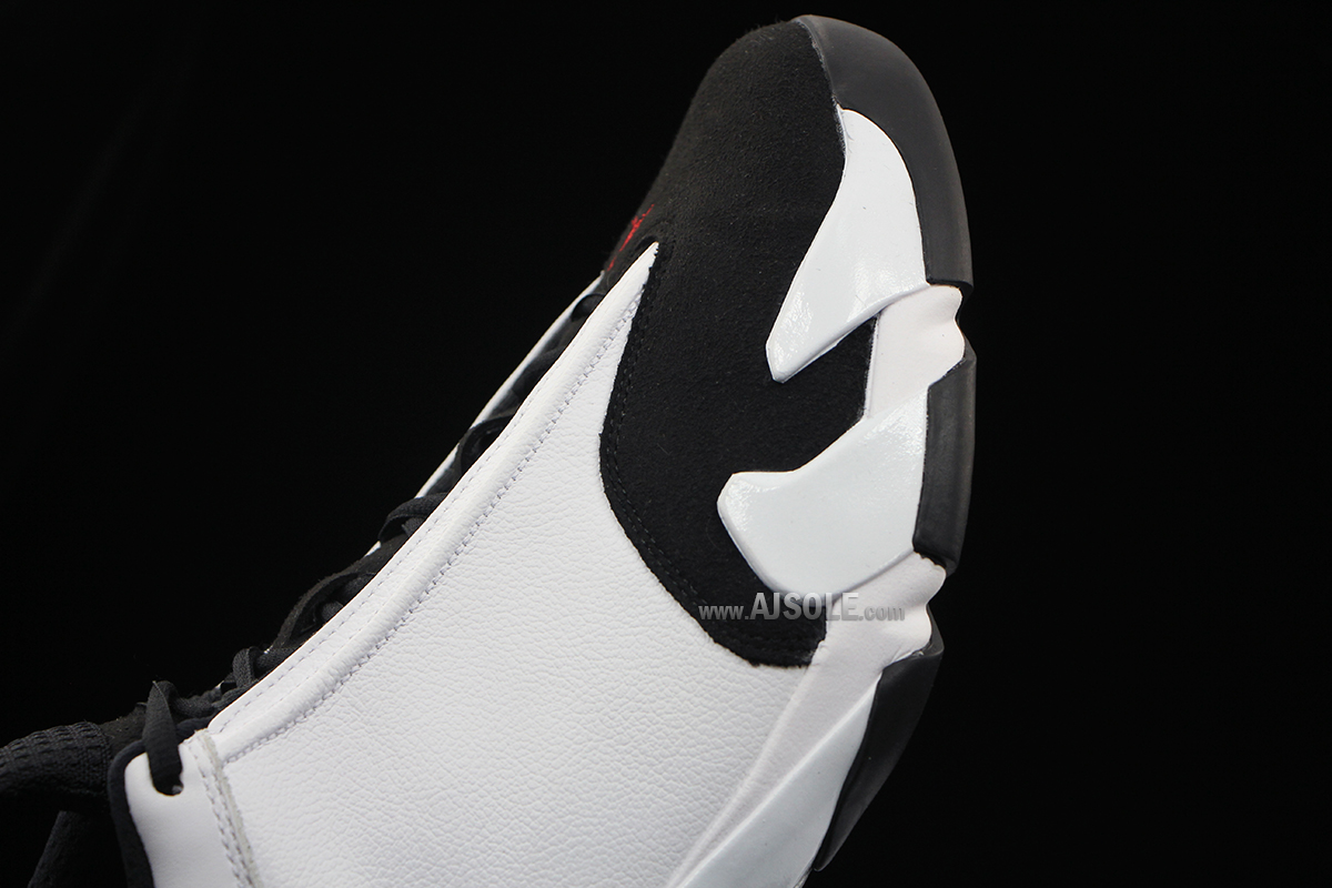 Jordan Xiv White Leather Black Toe 02