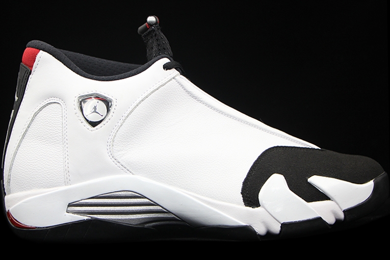 Jordan Xiv White Leather Black Toe 05