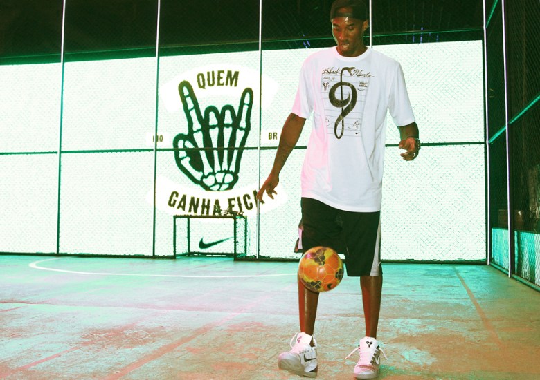 Kobe Bryant Helps Nike Celebrate The World Cup in Rio