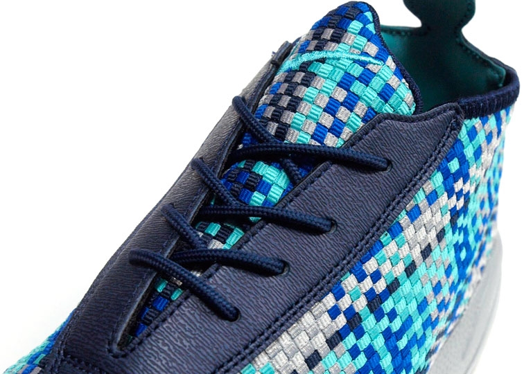 Nike Air Footscape Desert Chukka Navy Grey Light Blue 01