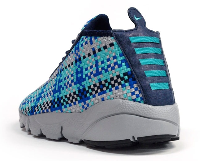 Nike Air Footscape Desert Chukka Navy Grey Light Blue 05
