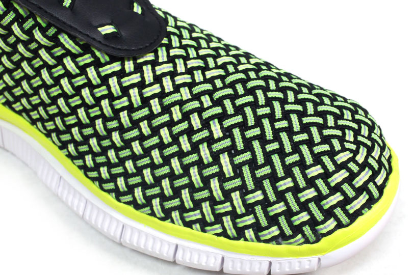 Nike Free Woven 4 Volt Yellow Black 06