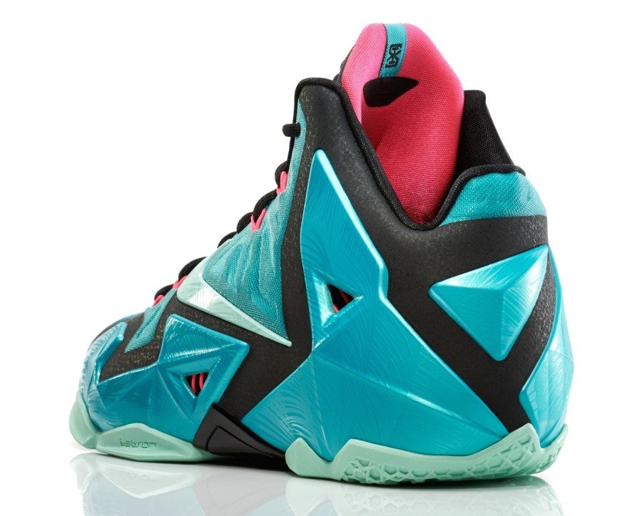 Nike Lebron 11s South Beach 02