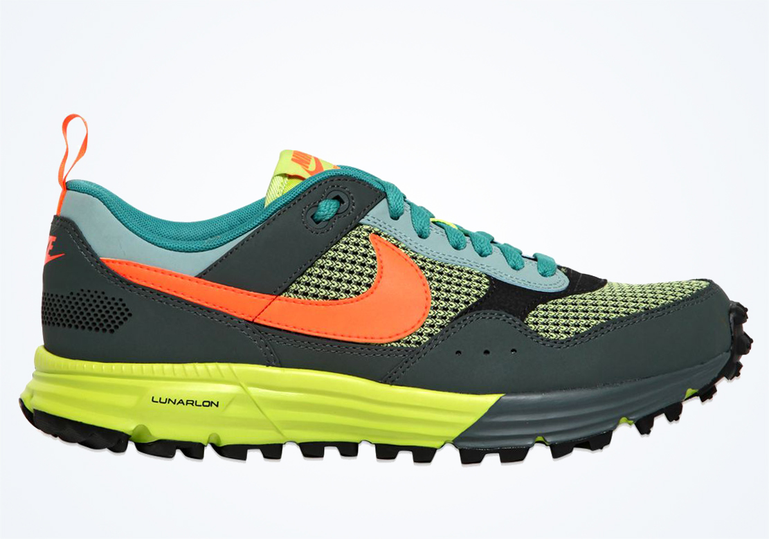 Nike Lunar Pegasus Trail - Green - Orange - Volt