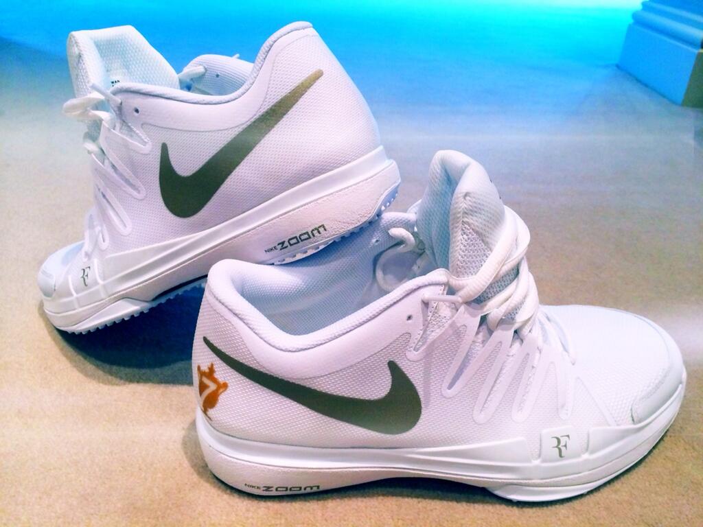 Nike Zoom Vapor Tour 9 Wimbledon 2014 Roger Federer 01