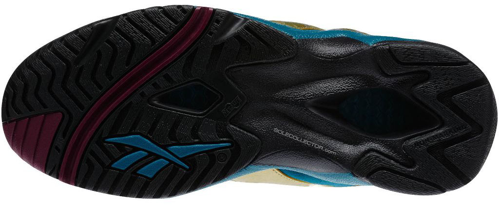 Reebok Kamikaze Ii Burgundy Gold Blue 01