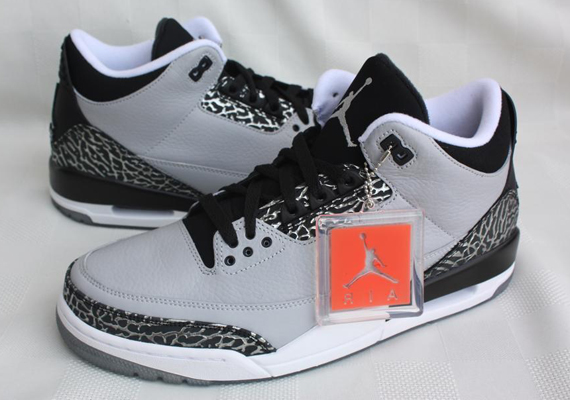 A Detailed Look at the Air Jordan 3 Retro "Wolf Grey"