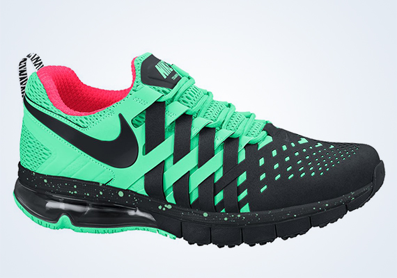 Nike Fingertrap Max NRG - Black - Green Glow - Hyper Punch