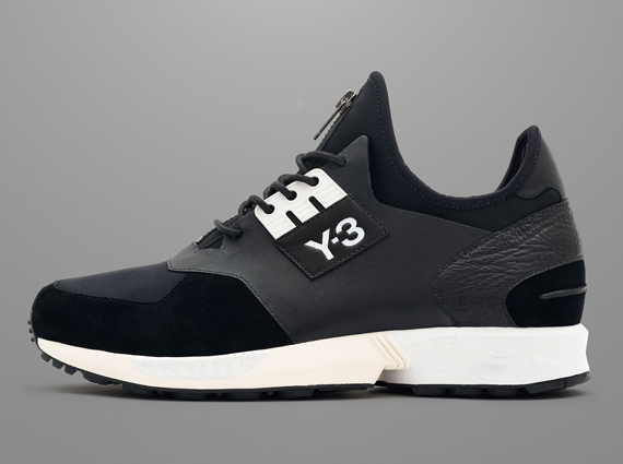 adidas Y-3 ZX Zip - Black - White