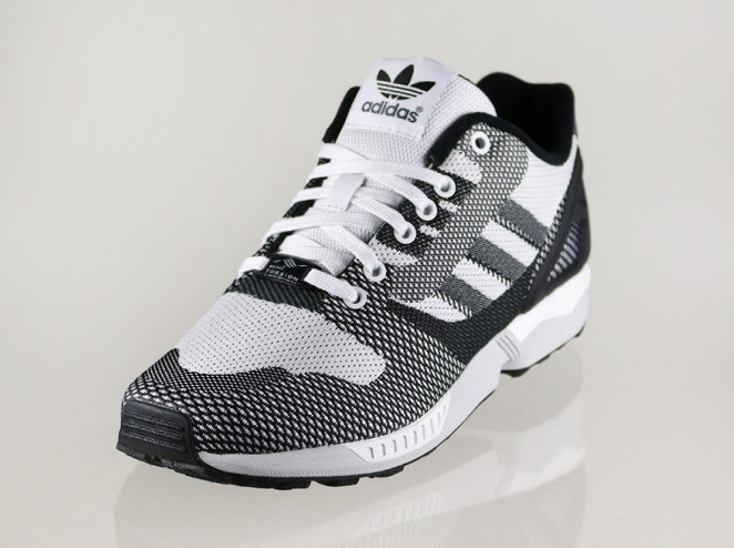 Adidas Zx Flux Weave Black White Grey 02
