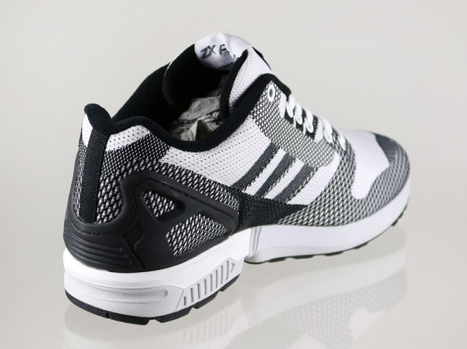 Adidas Zx Flux Weave Black White Grey 03