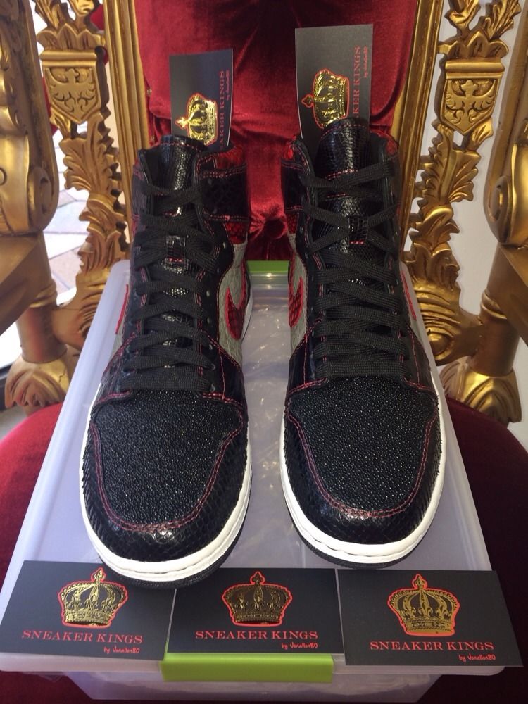 Air Jordan 1 Brooklyn Zoo Pmk Customs Ebay 02