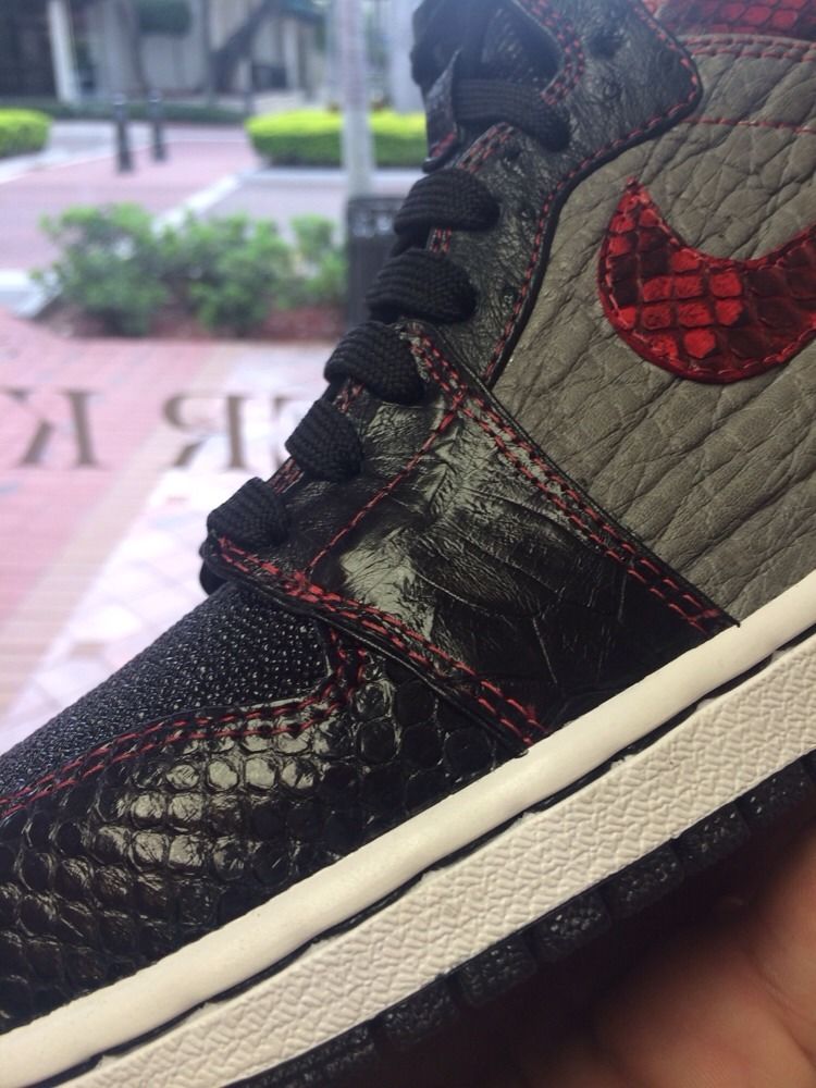 Air Jordan 1 Brooklyn Zoo Pmk Customs Ebay 05
