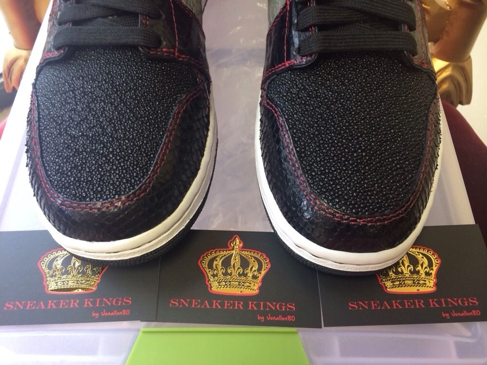 Air Jordan 1 Brooklyn Zoo Pmk Customs Ebay 07