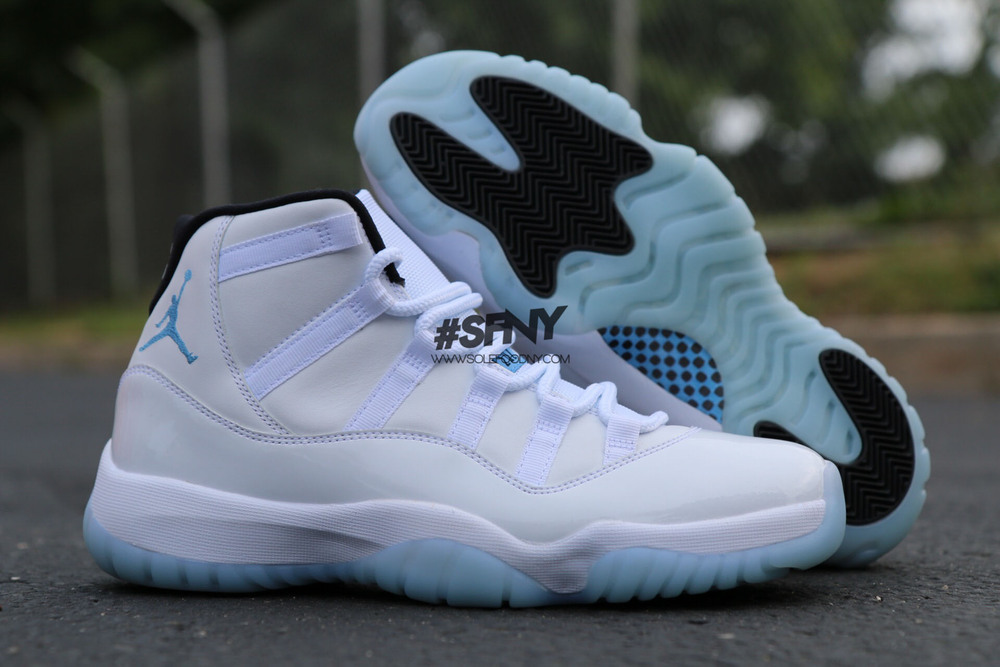 Air Jordan 11 Retro White Black Legend Blue 03