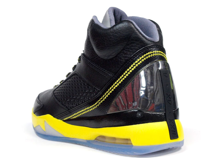 Air Jordan Future Flight Remix Black Vibrant Yellow Cool Grey 03