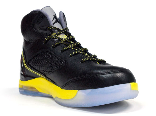 Air Jordan Future Flight Remix Black Vibrant Yellow Cool Grey 04